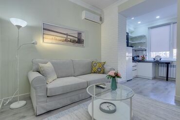 Посуточная аренда квартир: 1 комната, Банные принадлежности, Телевизор, Кондиционер — 5