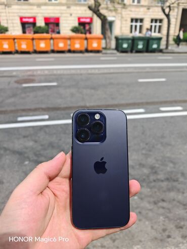 iphone 14 işlənmiş: IPhone 14 Pro, 128 GB, Deep Purple, Face ID, Sənədlərlə, Zəmanət