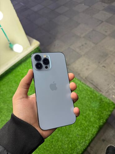 infinix note 40 pro qiymeti: IPhone 13 Pro Max, 128 GB, Sierra Blue, Simsiz şarj, Face ID