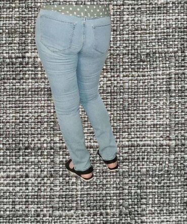 мужские джинсы с высокой посадкой: Джинсы скинни с высокой талией для лета, размер 50 - 52