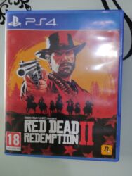 playstation 4 satış: Rdr2 diskdə heç bir cızığı yoxdur bir ay işlənib