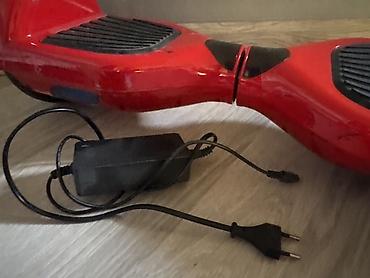 elektron gitara: Qırmızı rəngli iki təkərli hoverboard (self-balansing skuter) - Rəng — 4