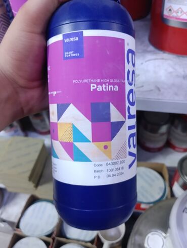 кафель уличный: Полиуретановая эмаль Patina от Vairesa, предназначенная для создания