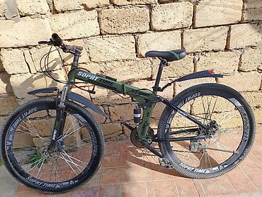 İdman velosipedləri: SPORТ TIME qatlanan dağ velosipedi - Qatlanan alüminium/metal — 1