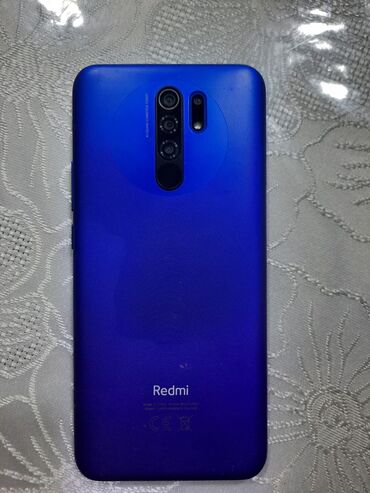redmi 8 kabro: Xiaomi Redmi 9, 32 GB, rəng - Mavi, 
 Barmaq izi, İki sim kartlı, Sənədlərlə