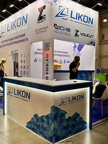 Стойки ресепшн: Гипсокартон обшивка, ветрины выставочный центр, больше 8 лет опыта в — 1