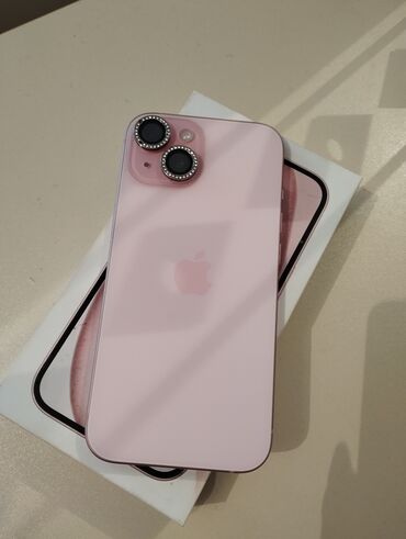 xiomi 15: IPhone 15 Plus, 128 GB, Çəhrayı, Face ID