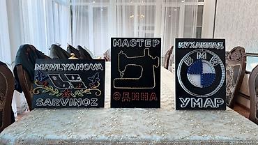 Панно: Панно из нитей и гвоздей (string art) на заказ. - Основа: прочная — 1