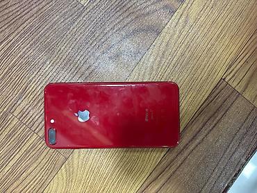 iphone 7 pulus: IPhone 8 Plus, 64 GB, Qırmızı, Barmaq izi — 1