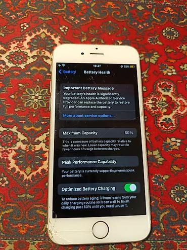 iphone 6s platasi: IPhone 6s, 16 GB, Qızılı, Barmaq izi — 9