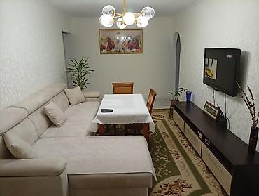 3 бөлмө, 64 м², 6-мкр 104-серия, 1 кабат, Евро оңдоо
