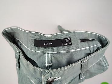 buggy jeansy: Bershka, Spodnie cargo damskie, rozmiar S — 4