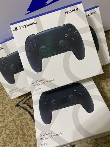 сони пластейшен 4: Джойстик ps5 новые Dualsense controller отличного качества цвет black