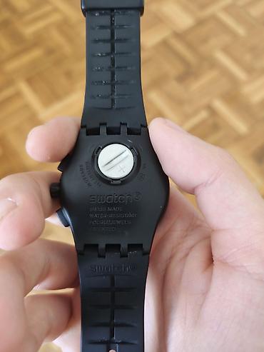 Swatch muškarčki ručni sat SUSB104 (Black Rebel Chronograph) - na lalafo.rs Swatch muškarčki ručni sat SUSB104 (Black Rebel Chronograph) -