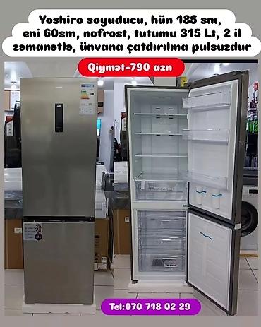zil satilir: Soyuducular anbardardan satış 399 azn baslayir. Ünvana çatdırılma — 7