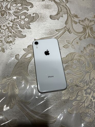 айфон xr цена в бишкекебу: IPhone Xr, Колдонулган, 64 ГБ, Ак, 82 %