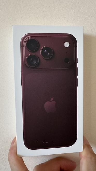 Уюлдук телефондор жана аксессуарлар: IPhone 18 Pro, Жаңы, 1 ТБ, Кочкул кызыл, Куту — 1