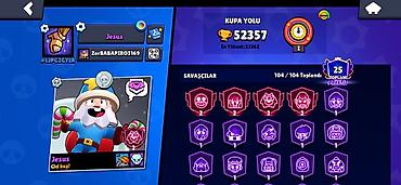 şəkli: Brawl Stars hesabda 250+ kostüm var nadir emojiler nadir köstümler var — 10