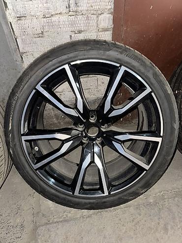 black: Литые Диски R 22 BMW, Комплект, отверстий - 5, Б/у — 7