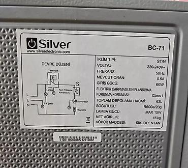 Soyuducular: Soyuducu mini soyuducu silver model: bc 71 türk markasi i̇qli̇m — 10