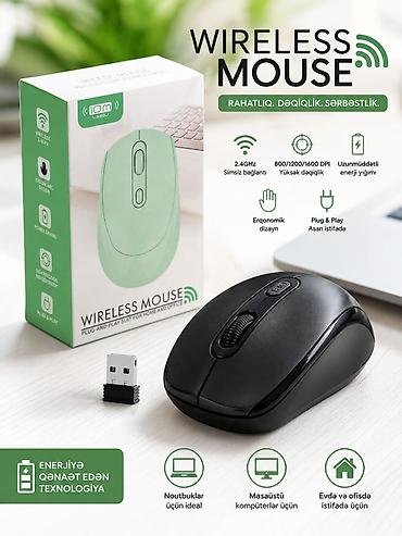 Simssiz Mouse – rahatlıq, dəqiqlik və sərbəstlik - 2.4 GHz simsiz