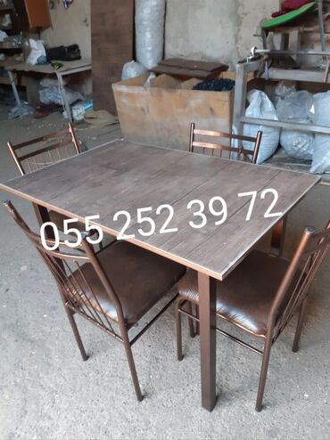 Sifarişlə oturacaqlar: Mətbəx üçün, Qonaq otağı üçün, Dəhliz üçün, Metal, Dəri, Ukrayna, 1 il zəmanət, Kredit yoxdur — 11