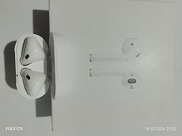 ноутбуки acer бишкек: Зымсыз ичине салынуучу кулакчындар, Apple, AirPods 2, Жаңы — 3