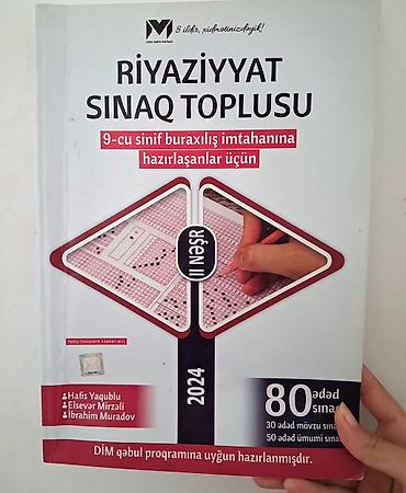 dərs kitabları: Kitablar səliqəlidir, təcili satıldığı üçün qiyməti münasib qoyulub — 6