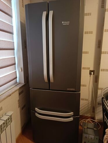 vitrin xaladenlik: Б/у 2 двери Hotpoint Ariston Холодильник Продажа, цвет - Серый
