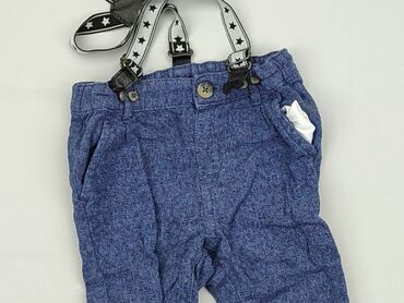 buty sportowe chłopięce rozmiar 41: Baby material trousers, 12-18 months, 80-86 cm, So cute, condition - Fair