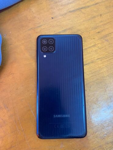 телефон самсунг 12: Samsung Galaxy M12, Колдонулган, 64 ГБ, түсү - Көк, 2 SIM