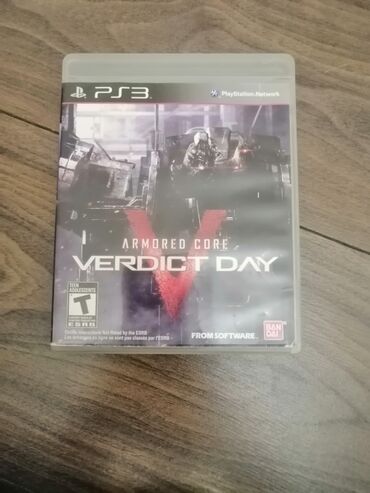 PS5 (Sony PlayStation 5): PS3 oyun diski: Armored Core: Verdict Day (FromSoftware / Bandai