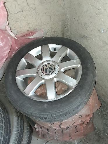 субару 5 100: Литые Диски R 16 Volkswagen, Комплект, отверстий - 5, Б/у — 2
