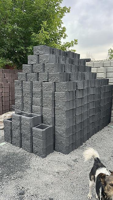 Пескоблок: Пескоблок Рваный, Заборный, 190x190x390, Платная доставка, Самовывоз — 12