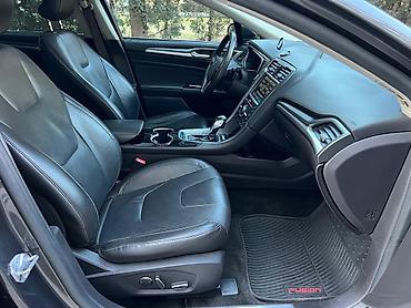 chevrolet cruze salon: Ford Fusion sedan – geniş və komfortlu salon - Dəri oturacaqlar, ön — 4