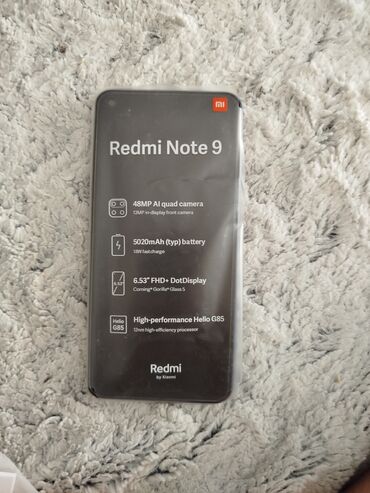 xiaomi redmi note 9s: Xiaomi Redmi Note 9, 4 GB, bоја - Tamnoplava, Otisak prsta, Dual SIM