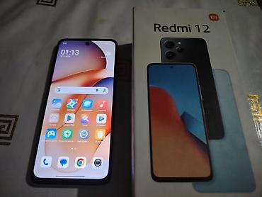 Уюлдук телефондор жана аксессуарлар: Xiaomi, 12, Колдонулган, 256 ГБ, түсү - Саргыч боз, 2 SIM — 8