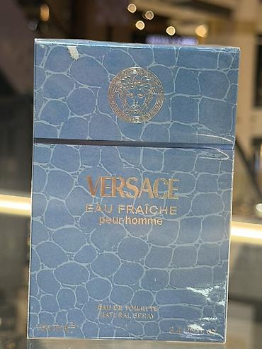 VERSACE Eau Fraîche Pour Homme — туалетная вода для мужчин. Оригинал at lalafo.kg VERSACE Eau Fraîche Pour Homme — туалетная вода для мужчин. Оригинал