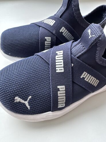 обувь в садик: Кроссовки от Пума оригинал Puma Носили внутри садика месяц, заказывала
