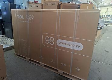 TCL 98" QD‑Mini LED TV - Nəhəng 98 düymlük ekran – kino ölçüsündə lalafo.az -da TCL 98" QD‑Mini LED TV - Nəhəng 98 düymlük ekran – kino ölçüsündə