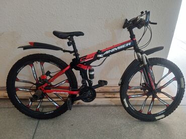 новый велик: Yeni Şəhər velosipedi Anmier, 26", sürətlərin sayı: 27