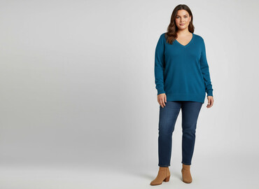 sweter damski xxl: Sweter damski, rozmiar 4XL