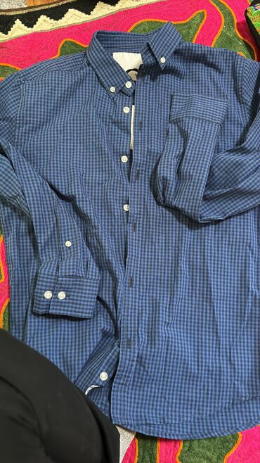 рубашки на мальчика: Рубашка S (EU 36), цвет - Синий