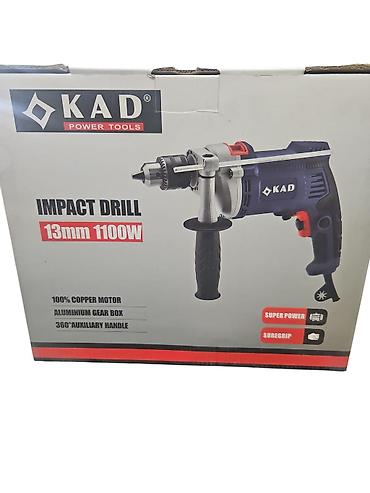 №: 4152 Məhsulun adı: Drel Kad 1100W Brend: Kad Kateqoriya: Drellər və