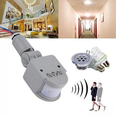 Rasveta: LED senzor pokreta Podesiv 110V 220V Automatski infracrveni. LED — 1