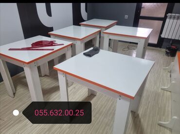 Sifarişlə masa və oturacaq dəstləri: Stol stul desti Fabridən satışı var. Modellər coxdur Rəng secimi etmək — 17