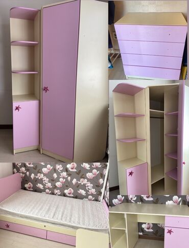 Детские шкафы: Шкаф Для девочки