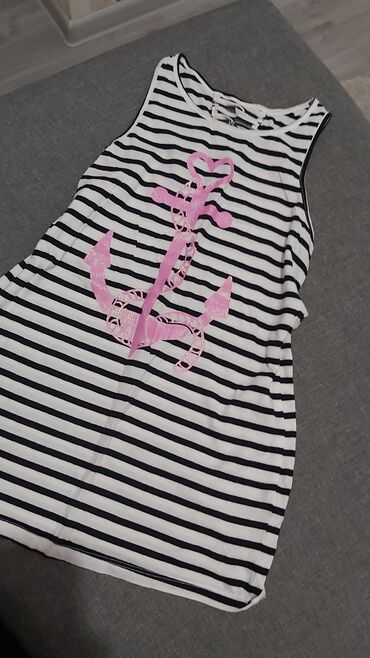 ženske majice tommy hilfiger: S (EU 36), Stripes, Print, color - Multicolored