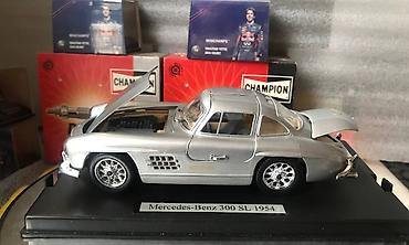 Avtomobil modelləri: Коллекционная модель Mercedes-Benz 300SL Coupe W198 Silver 1954 — 21