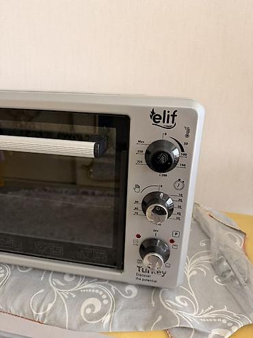 Duxovkalar: Elif elektrik duhovka - Brend: Elif (Turkey) - Rəng: Gümüşü-boz — 2